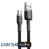 Дата кабель USB 2.0 AM to Micro 5P 2.0m 1.5A grey-black Baseus (CAMKLF-CG1)