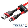 Дата кабель USB 2.0 AM to Micro 5P 2.0m 1.5A grey-black Baseus (CAMKLF-CG1)