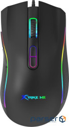 Миша ігрова XTRIKE ME GM-314 Black (GM-314BK)