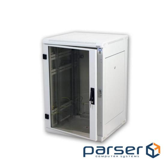 19 "Підлоговий шафа 22U, (1080x600x1000мм) (RMA-22-A61-CAX-A1)