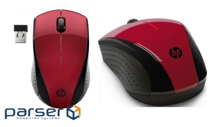 Миша HP 220 Sunset red (7KX10AA)