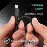 Дата кабель USB-C to Lightning 1.0m PD30W textured PVC black ColorWay (CW-CBPDCL094-BK)