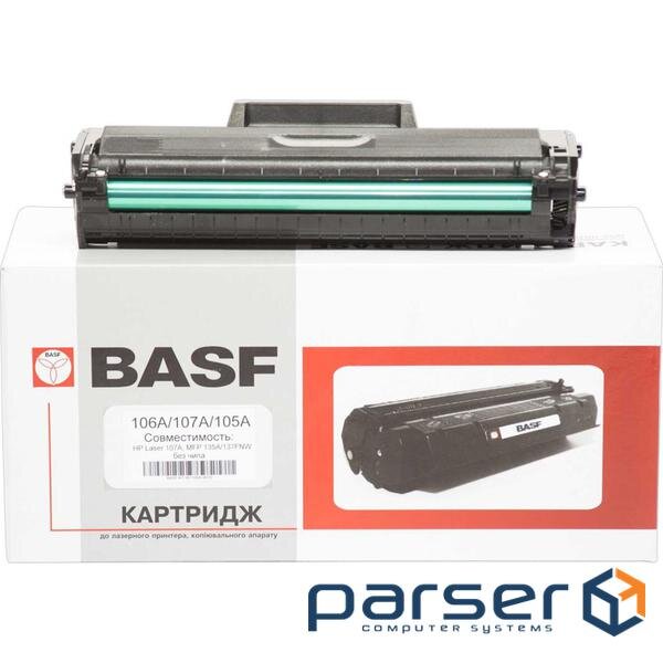 Картридж BASF HP LJ 107/135/137/ W1106A, without chip (KT-W1106A-WOC) (BASF-KT-W1106A-WOC)