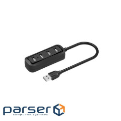 USB hub Vention USB 2.0 4-Port (VAS-J43-B015)