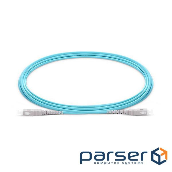 Патчкорд SC/UPC-SC/UPC MM (G50-OM3) 20м Simplex Slim (UPC-20SCSC(MM)S(ON)S)