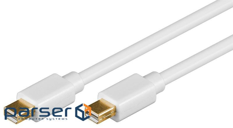 Кабель DisplayPort mini to DisplayPort mini M/ M 2.0m, 4K@60Hz D=5.0mm Gold (75.05.2851-10)
