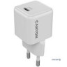 Зарядний пристрій Canyon CU20C GaN 20W 1xPD EU White (CNS-CUW20C)