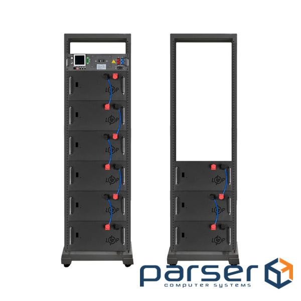 Аккумулятор LP LiFePO4 Battery HVM 460,8V 230Ah (105984 Wh)BMS 125А AB Lrack black (41930)