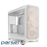 Корпус E-ATX без БЖ, білий, скло Meshify 3 XL White RGB TG Clear Tint FRACTAL DESIGN (FD-C-MES3X-06)
