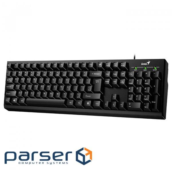 Клавіатура Genius Smart KB-100 USB Black UKR (31300005410)