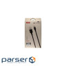 Дата кабель USB 2.0 AM to Lightning 1.0m NB143 Braided Black XO (XO-NB143i1-BK)