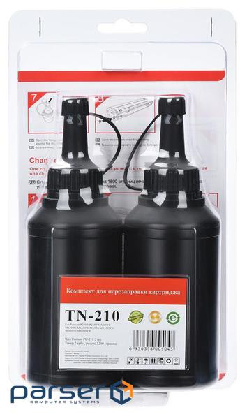 Комплект для заправки картриджа Pantum PC-230E/PC-211EV/PC-211P для M6500/M6500W/M6550NW/M (TN-210P)