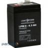 Accumulator battery LOGICPOWER LPM 6 - 4.5 AH (6В, 4.5Ач) (3860)