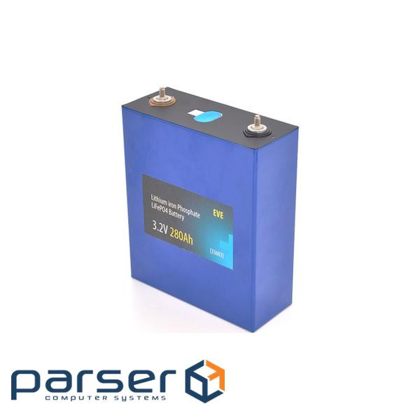 Батарея LiFePo4 EVE 3.2V 280AH (EVE-3.2V-280AH)