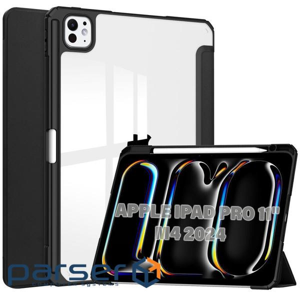 Чeхол-книжка BeCover Soft Edge TPU с креплением Apple Pencil для Apple iPad Pro 11" M4 2024 (711714)