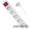 Подовжувач DEFENDER S550 White, 5 розеток, 5м (992430)