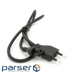 Кабель живлення 1.0m, 0.5mm, PC-184/2 CEE7/16-C5 3 pin (для (PC- (PC-184 / 2 CEE7 / 16-C5-CCA12 1м)