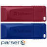 Набір з 2-х флешок VERBATIM Store 'n' Go Slider 32GB (49327)