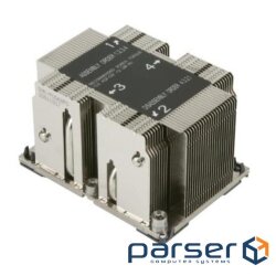 Радіатор Supermicro 2U Passive CPU Heat Sink Socket LGA3647-0 (SNK-P0068PS)