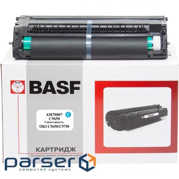 Drum cartridge BASF OKI C5650/C5750/ 43870007 Cyan (DR-C5650-43870007) (BASF-DR-C5650-43870007)