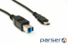 Дата кабель USB 3.0 Type-C to BM 1.5m PowerPlant (KD00AS1275)