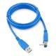 Кабель USB 3.0 AM / BM 3,0 м blue для периферії (YT-3.0AMBM-3.0BL) (YT-3.0AMBM-3 (YT-3.0AMBM-3.0BL)