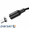 Кабель BOROFONE BX41 USB to Type-C 2.4A, 1m, PVC, PVC connectors, magnetic, Black (BX41CB)