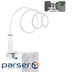 Тримач для смартфонів Ugreen LP113 Multifunction Phone Clip Stand White (30488)