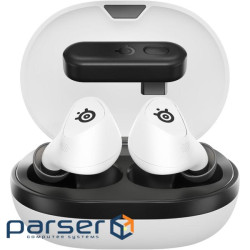 Навушники з мікрофоном SteelSeries Arctis GameBuds TWS, Bluetooth, White (61682) SteelSeries Arctis GameBuds TWS, Bluetooth, White (61682)