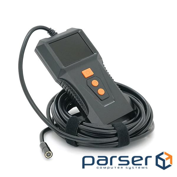 Ендоскоп YT46688, міні камера 5 mm, LCD дисплей-4.3 дюйми, підсвічування, довжина кабелю 5м