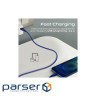 Дата кабель USB 2.0 AM to Lightning 1.2m blue Promate (powerline-ai120.blue)