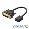 Перехідник DVI M to HDMI F 0.22m black Ugreen (20118)