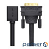 Перехідник DVI M to HDMI F 0.22m black Ugreen (20118)