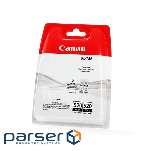 Картридж Canon PGI-520 Black Double pack, blister (2932B012)