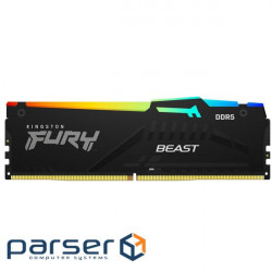 Модуль пам'яті Kingston FURY 32 GB DDR5 5600 MHz Beast RGB (KF556C36BBEA-32)