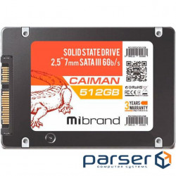 SSD MIBRAND Caiman 512GB 2.5" SATA OEM (MI2.5SSD/CA512GB) (MI2.5SSD/CA512GBST)