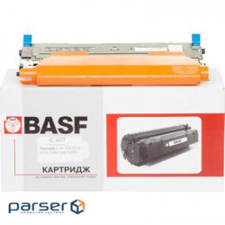 Картридж BASF для Samsung CLP-320 / 320N / 325 / CLX-3185 Cyan (KT-CLTC407S)