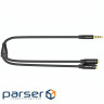 Спліттер VENTION 3.5mm One for Two Stereo Splitter Cable mini-jack 3.5мм - 2 x mini-jack 3.5 (BBVBY)