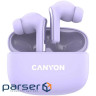 Навушники Canyon OnGo 9 Purple (CNS-TWS9P)