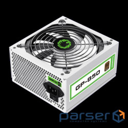 Блок живлення 850W, 80+ Bronze, fan 140mm OPP/OVP/ UVP/OCP/SCP/OTP/NLP/SIP/OLP/NLO GA (GP-850 White)