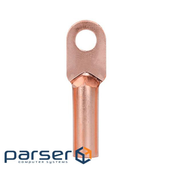 Клема тип "DT" DT-25, довжина 62мм, діам. клеми 8,5мм, під обтискання, мідь, 20шт 