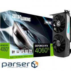 Видеокарта ZOTAC Gaming GeForce RTX 4060 Ti 8GB Twin Edge (ZT-D40610E-10M)