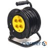 Подовжувач-котушка POWERPLANT JY-2002/ 25 Low Temp Black 25м (PPRA16M25S4L)