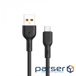 Кабель SkyDolphin S03T USB-USB Type-C (M/M), 1 м , Black (SDUSB-000418)