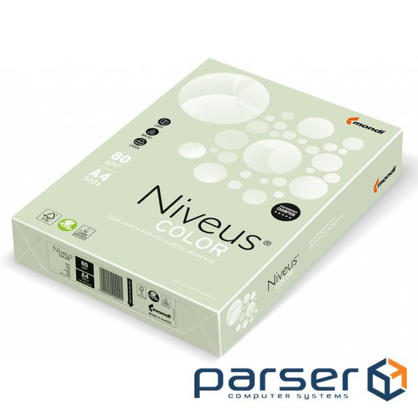 Папір Mondi Niveus COLOR Pastel lightGreen A4, 80g, 500sh (A4.80.NVP.GN27.500)