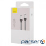 Кабель BASEUS CoolPlay Series Fast Charging Cable Type-C to iP 20W 2м Black (CAKW000101)