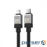 Кабель BASEUS CoolPlay Series Fast Charging Cable Type-C to iP 20W 2м Black (CAKW000101)