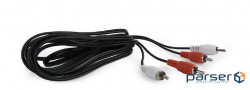 Multimedia cable 2RCA to 2RCA 7.5m Cablexpert (CCA-2R2R-7.5M)