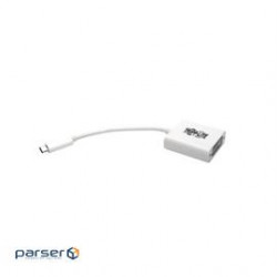 USB-C to DVI Adapter with Alternate Mode - DP 1.2, White (U444-06N-DVI-AM)