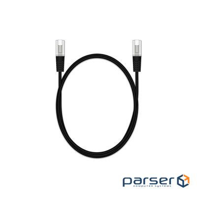 Кабель мережевий MediaRange UTP CAT 6, RJ45/ RJ45, 1.5m, black (MRCS110)
